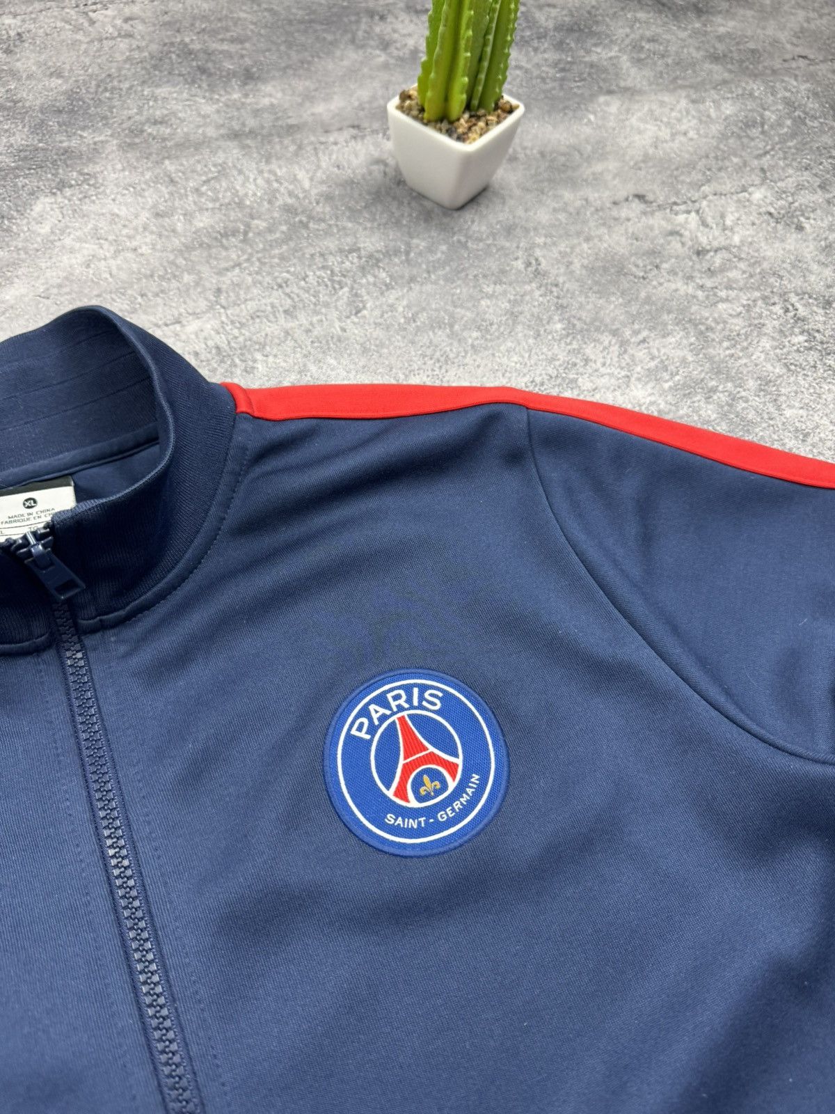 Nike Nike Paris Saint-Germain PSG Track Jacket Full Zip Soccer Size US XL / EU 56 / 4 - 5 Thumbnail