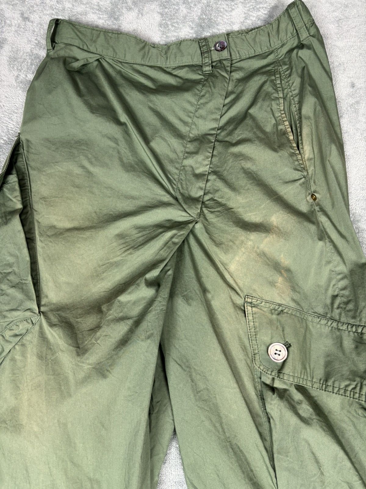 Issey Miyake Mercibeaucoup Issey Miyake Cargo CropPants S0254 Size US 30 / EU 46 - 3 Thumbnail