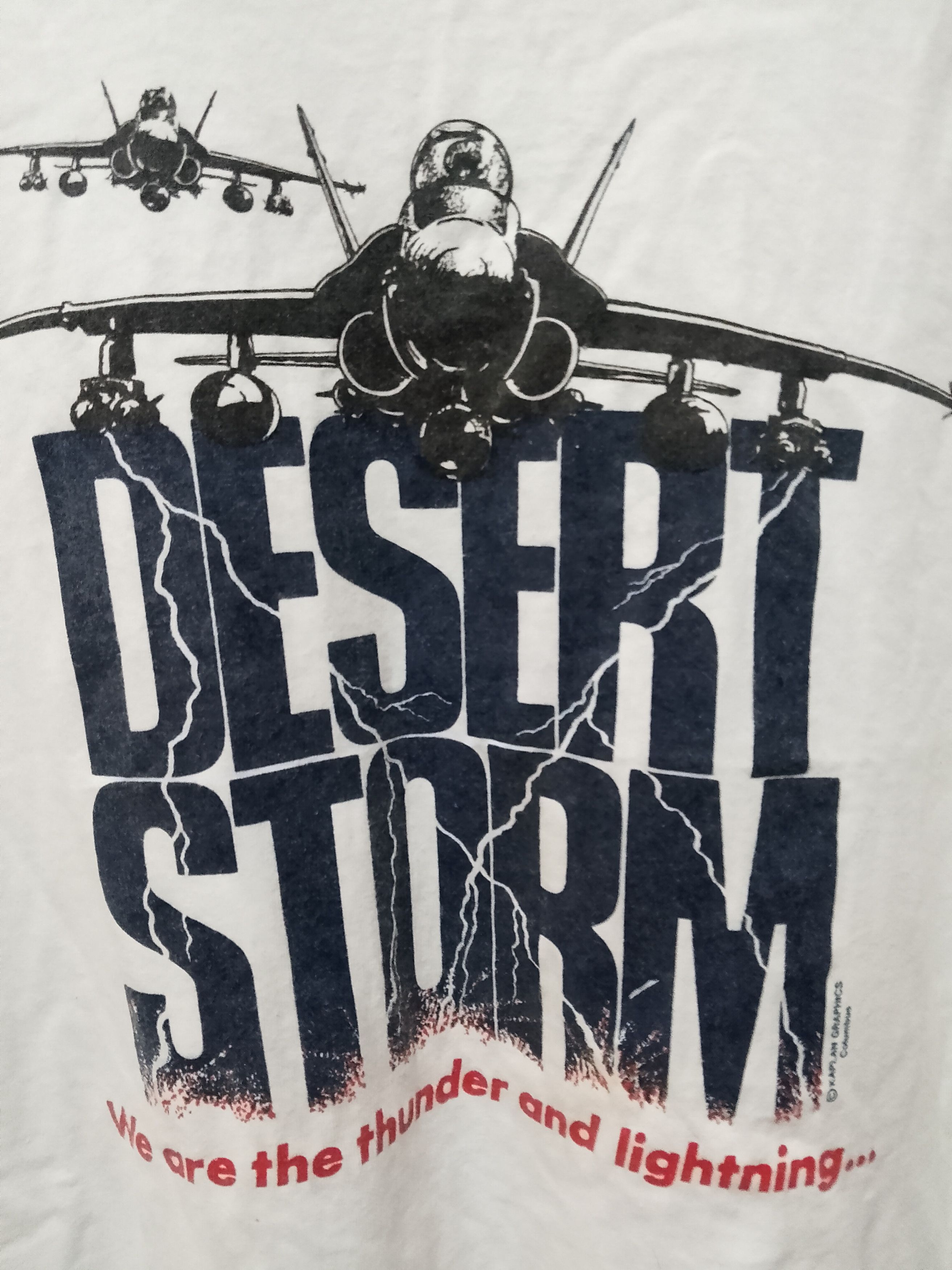 Vintage Vintage Desert storm tee Size US XXL / EU 58 / 5 - 3 Thumbnail