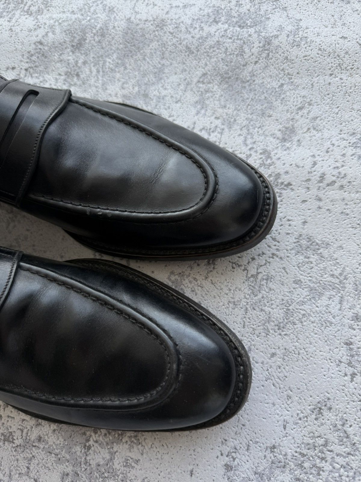 Bally Bally Switzerland Leather Black Loafers Size EU 8 , US 9 Size US 9 / EU 42 - 11 Thumbnail
