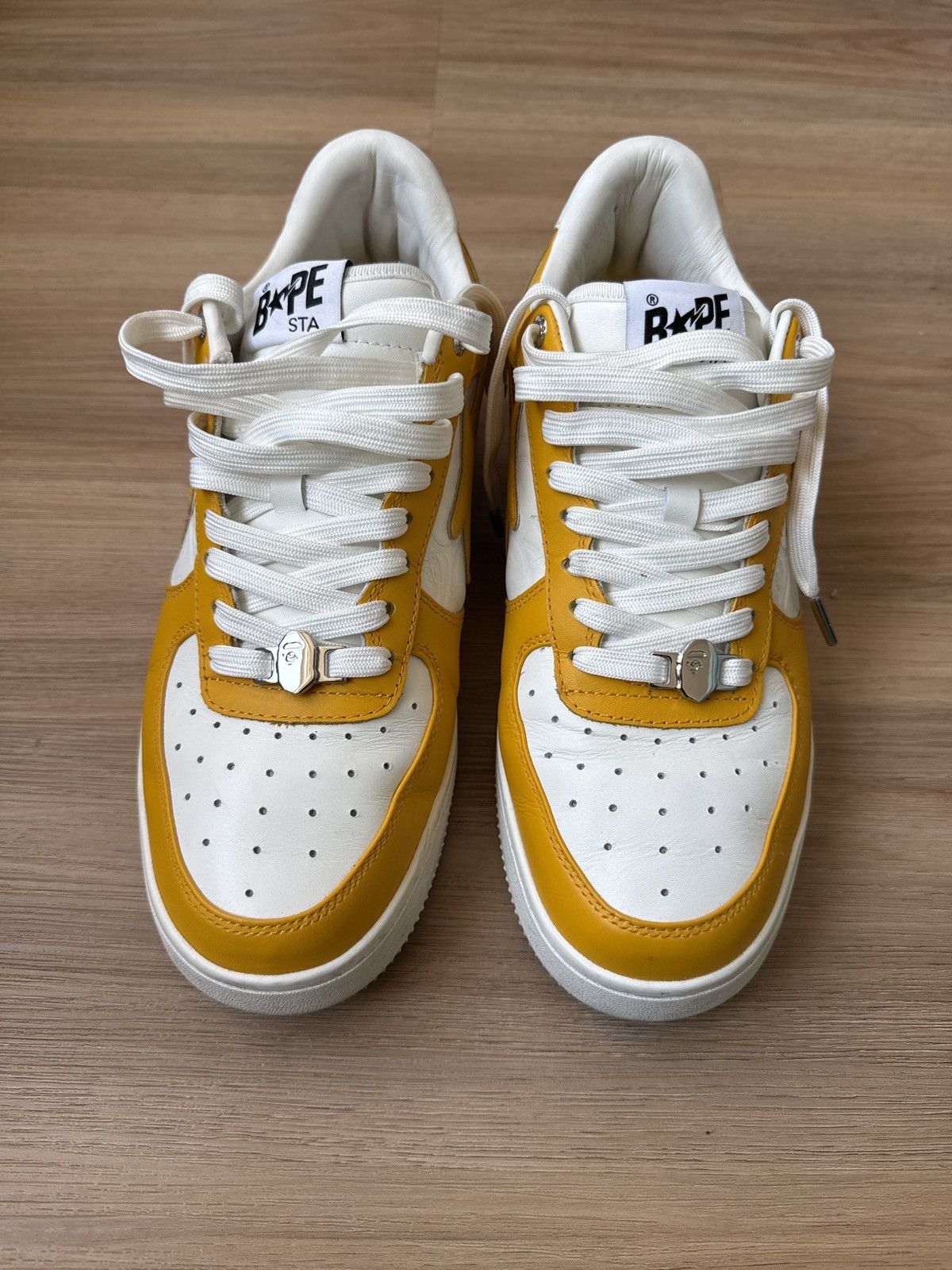 Bape Yellow Bapesta Size US 11 / EU 44 - 3 Thumbnail