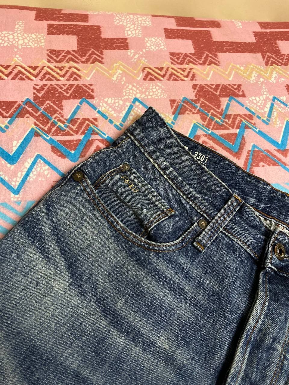 G-Star × Japanese Brand × Vintage Rare Vintage G-Star Raw Denim Jeans Avant-Garde Y2K Size US 29 - 18 Thumbnail
