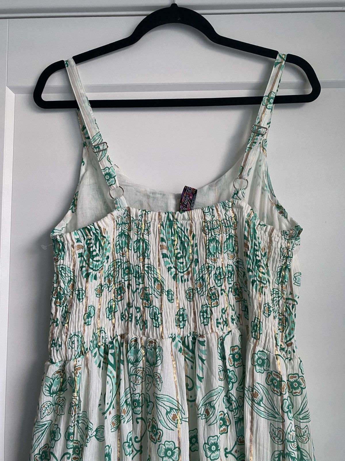Other Me 2 Magic Anthropologie Boho Paisely summer Maxi Dress NWT Size XL / US 12-14 / IT 48-50 - 8 Thumbnail