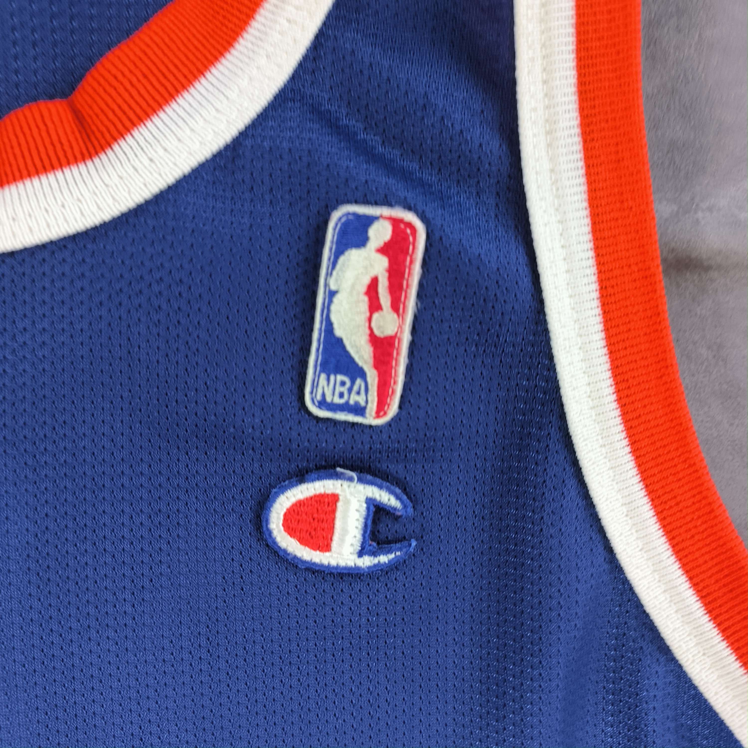 Champion New York Knicks Anthony Mason Champion NBA jersey size 40 Size US M / EU 48-50 / 2 - 5 Thumbnail