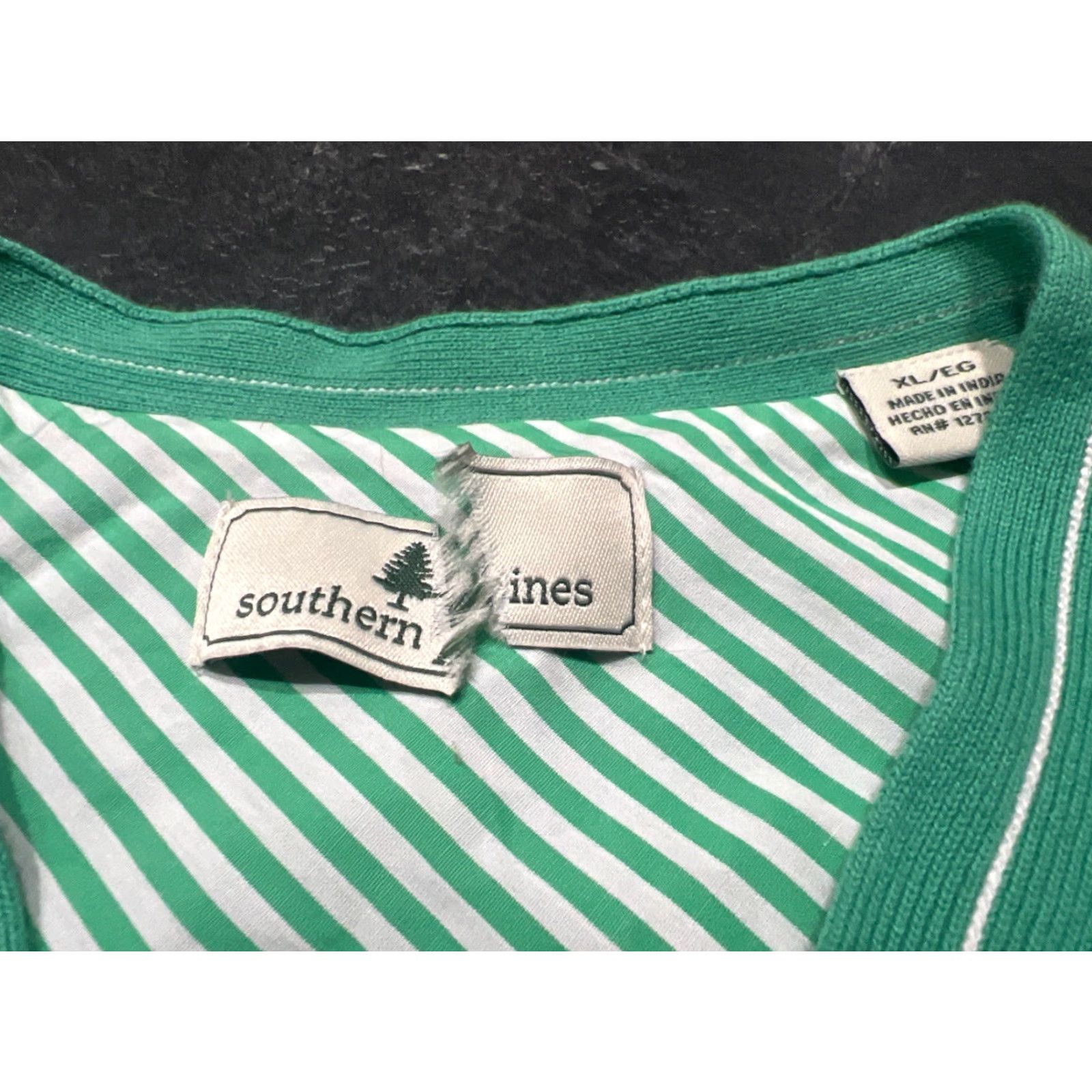 Vintage VINTAGE Southern Pines Men’s Light Green V-Neck Golf Preppy Sweater Vest XL Size US XL / EU 56 / 4 - 5 Thumbnail