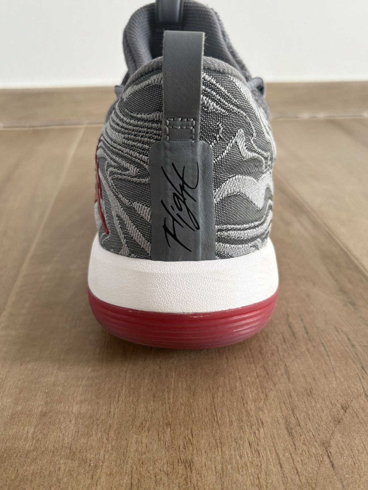 Nike Air Jordan Super.Fly 2017 Low Grey Red Size US 9.5 / EU 42-43 - 4 Thumbnail