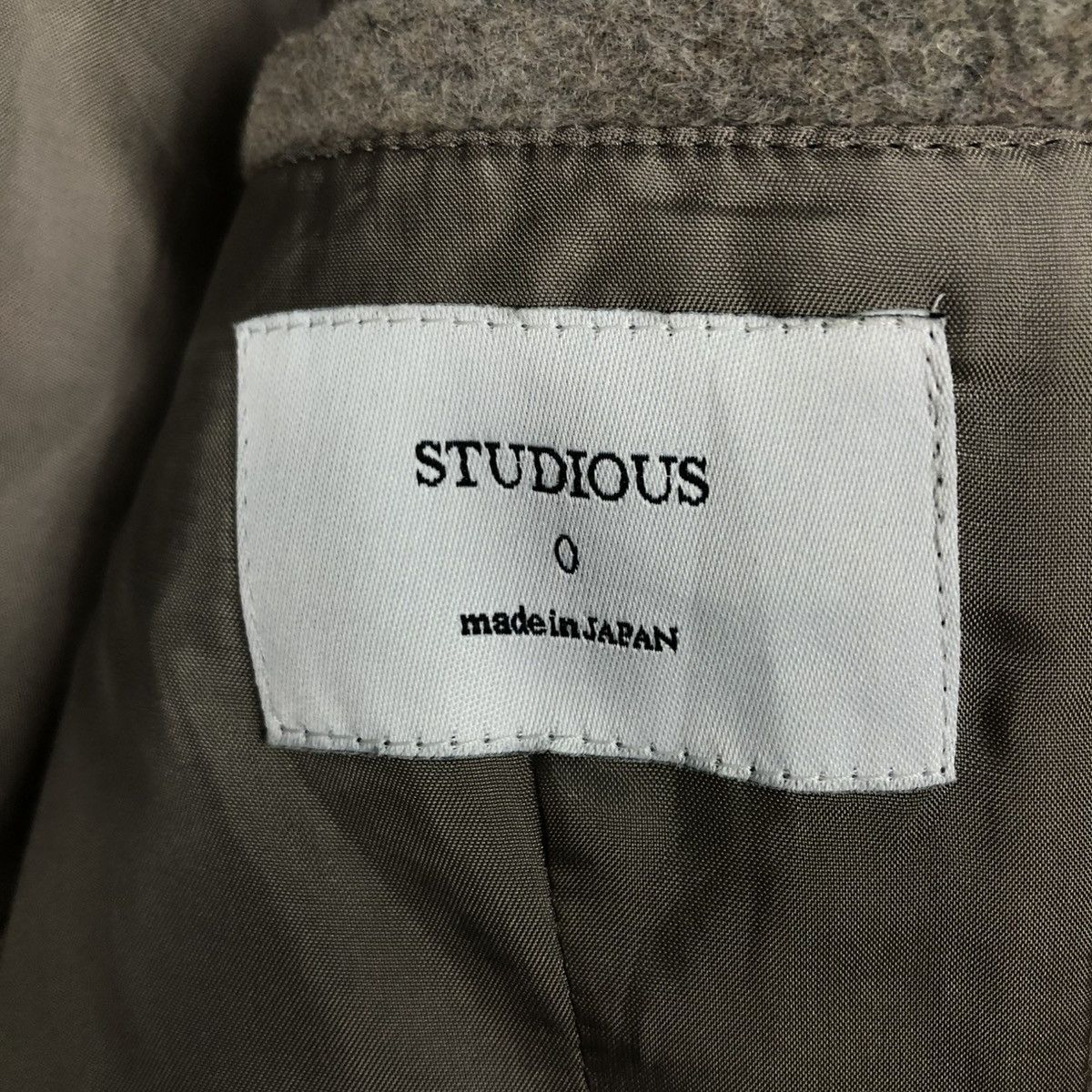 Japanese Brand 🔥RICH BROWN WOOL JACKET BUTTON STUDIOS JAPAN ISSEY MIYAKE Size US S / EU 44-46 / 1 - 20 Thumbnail