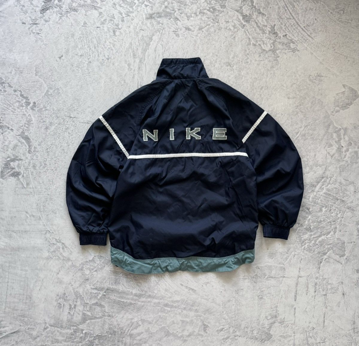 00s Nike Vintage Nylon Big Logo Anorak Jacket