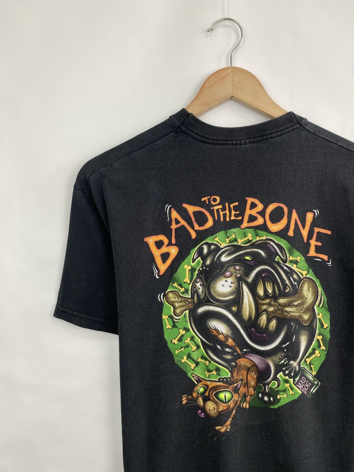 Fruit Of The Loom 🇺🇸 Vintage 90s George Thorogood Bad To The Bone Band Tshirt Size US M / EU 48-50 / 2 - 2 Thumbnail