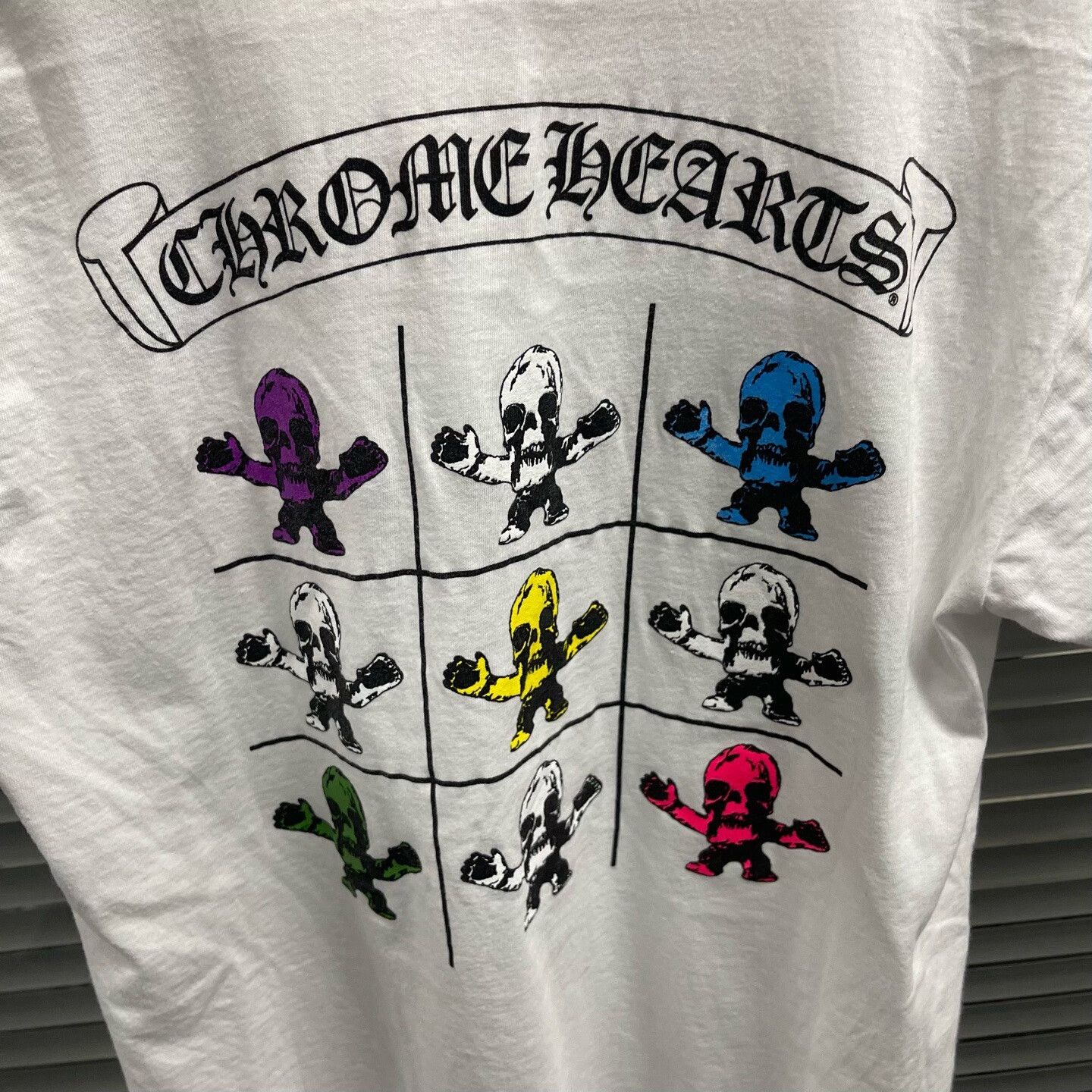Chrome Hearts Chrome Hearts x FOTI Jarvis Multicolor Skull Graphic Tee Size US S / EU 44-46 / 1 - 5 Thumbnail