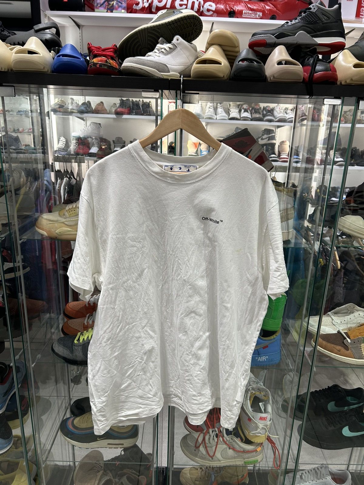 Off-White Offwhite arrows tee white Size US XL / EU 56 / 4 - 4 Thumbnail