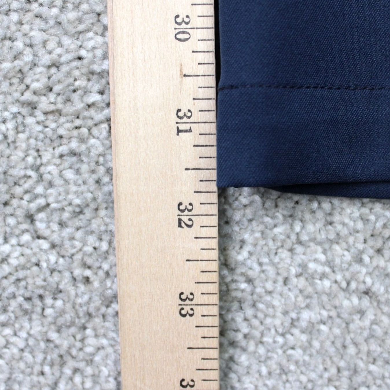 Haggar Haggar Slim Dress Pants NWT Men's 29 x 32 Blue 4 Way Stretch Flat Front 18 Pro Cool Size US 29 - 3 Thumbnail
