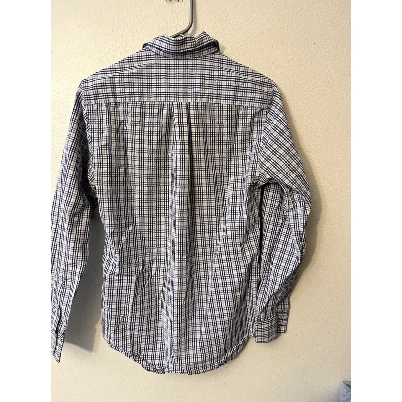 Vineyard Vines Vineyard Vines Shirt Mens XS Gingham Check Slim Fit Whale Blue white Preppy Size US XS / EU 42 / 0 - 3 Thumbnail