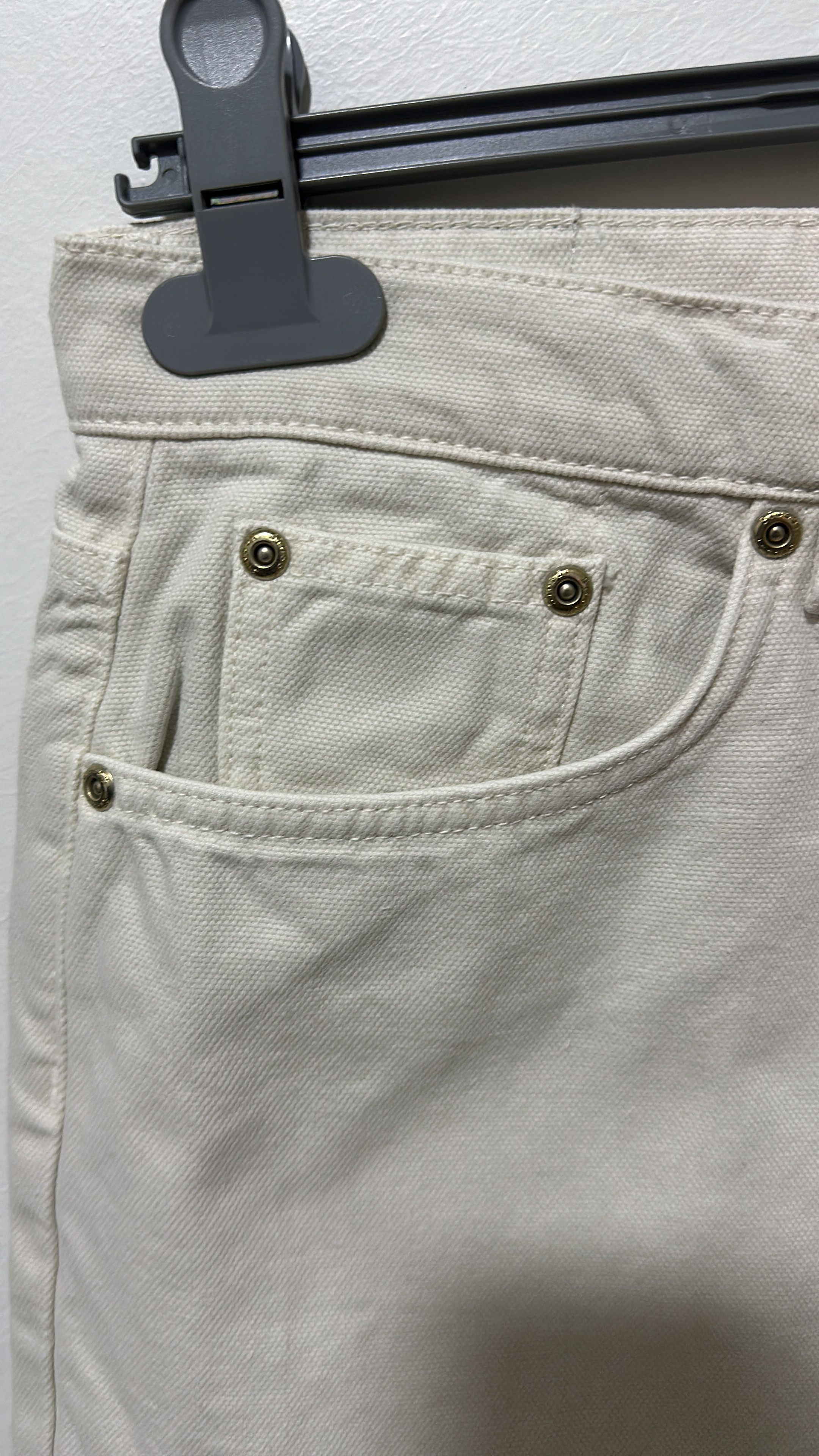 Stussy Stussy Big Ol Jean White Size 30 Size US 30 / EU 46 - 4 Thumbnail