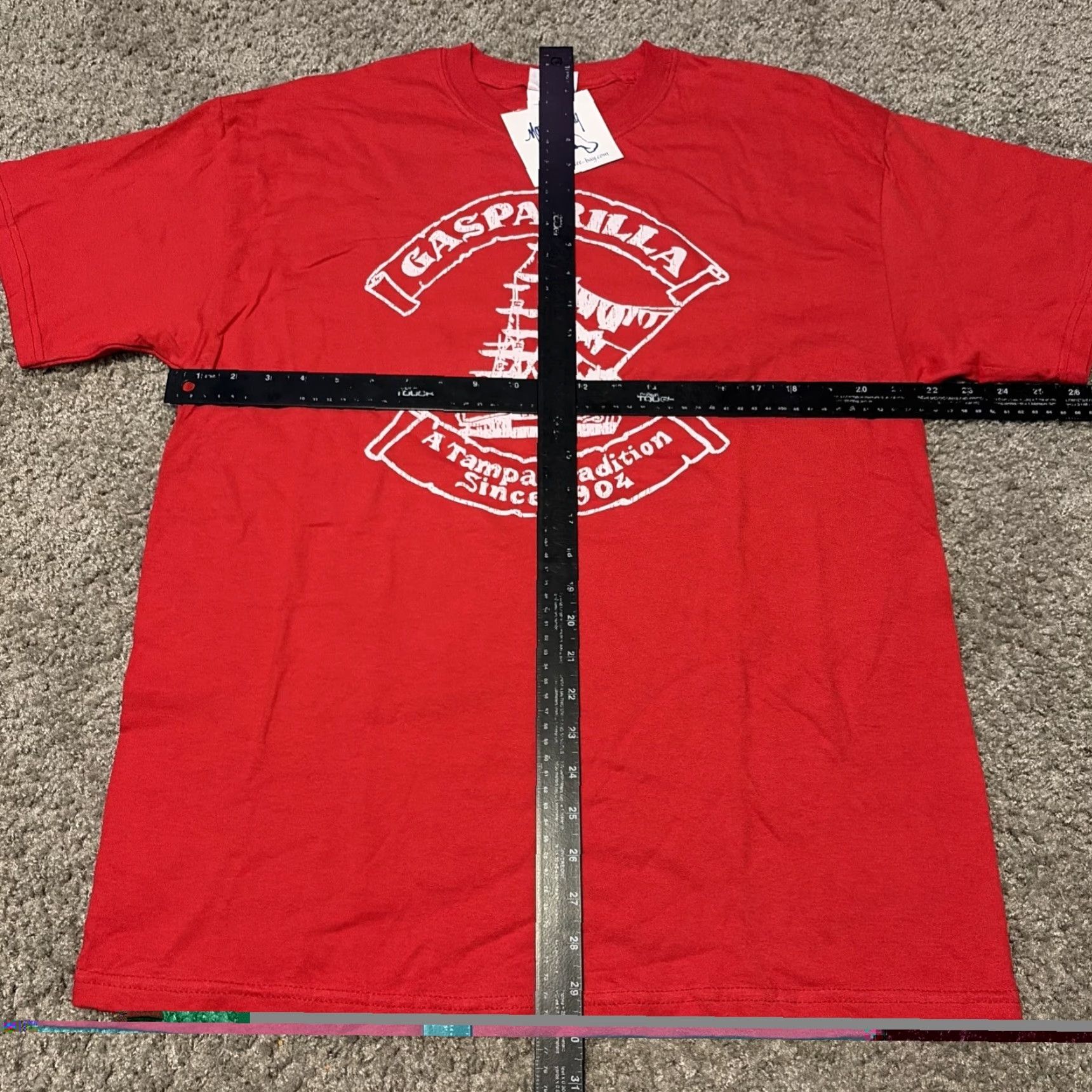 Hanes VINTAGE Gasparilla Pirate Festival Tampa Florida Hanes T-Shirt L Red Mens Vintage Y2K Gasparilla Pirate Festival Tampa Florida New With Tags Size US L / EU 52-54 / 3 - 5 Thumbnail