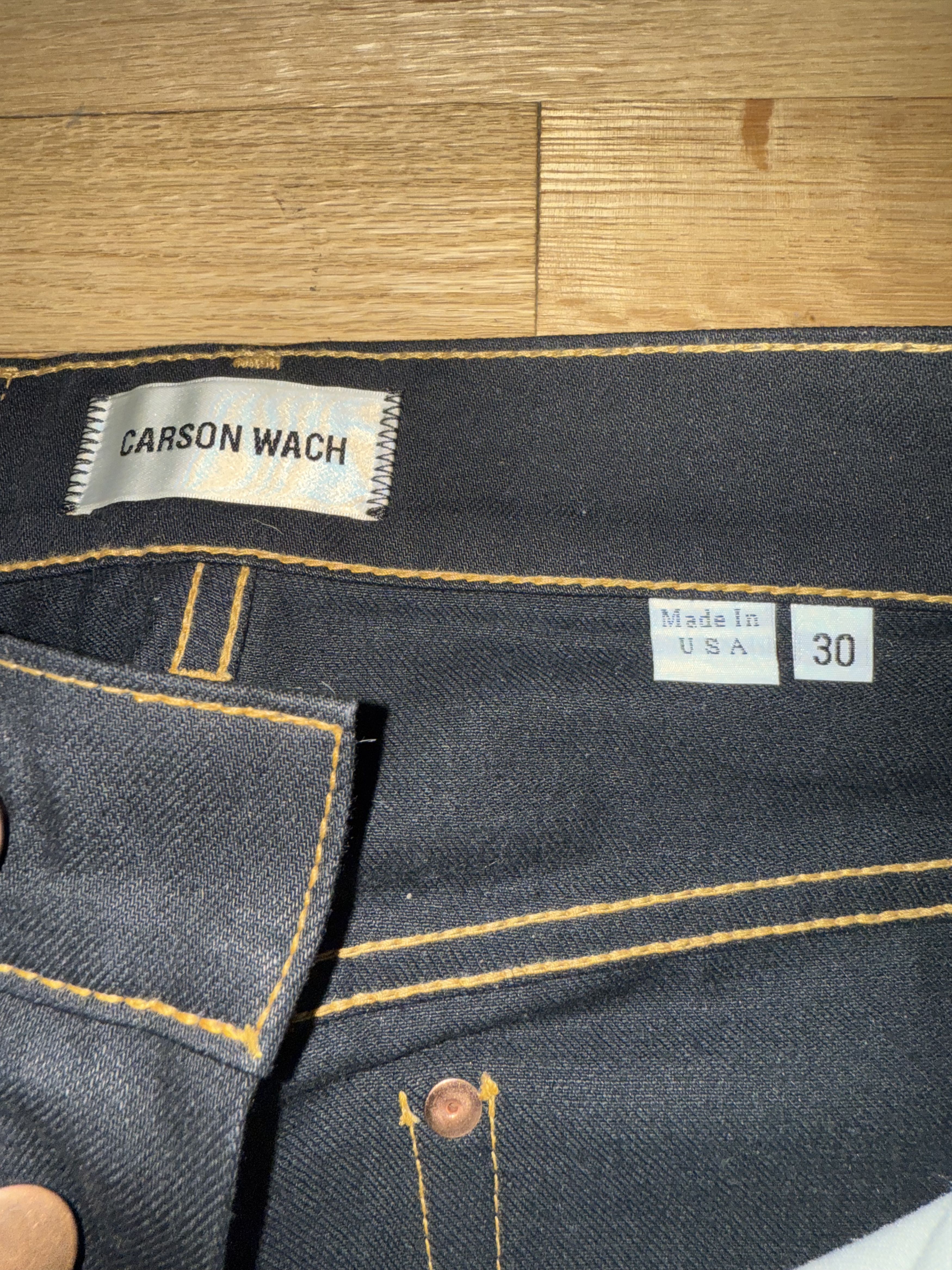 CARSON WACH Carson Wach Black Denim Size US 30 / EU 46 - 4 Thumbnail