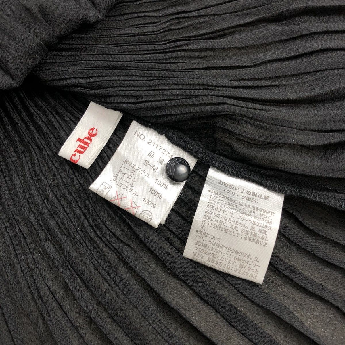 Japanese Brand × Vintage Issey Miyake Pleats Please Inspired Evercube Dress Button Up Size M / US 6-8 / IT 42-44 - 8 Thumbnail