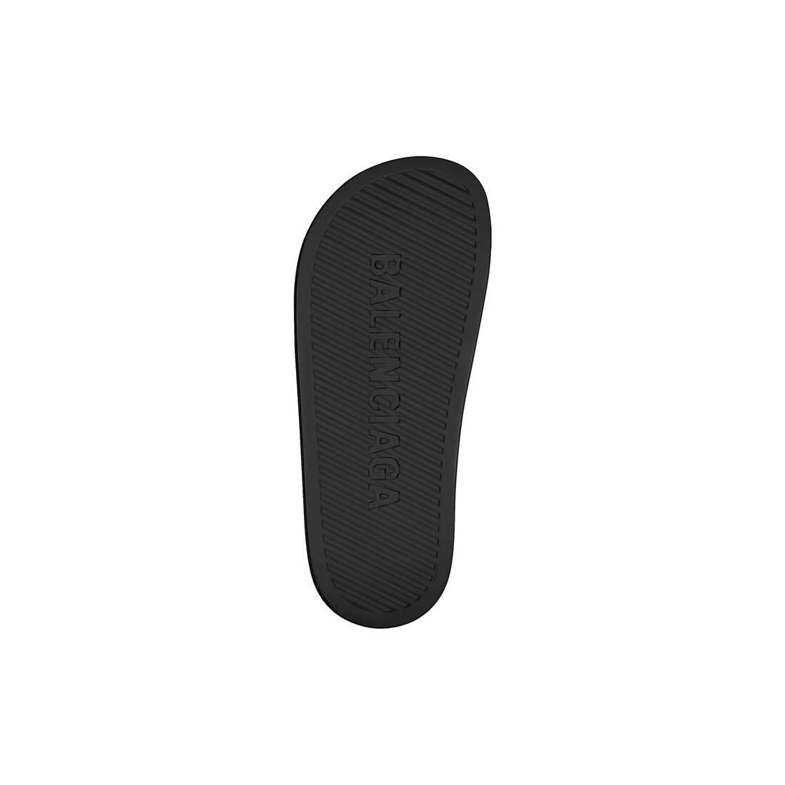 Balenciaga o1w1db10625 Chunky Slide Sandals in Black Size US 9 / IT 39 - 6 Thumbnail