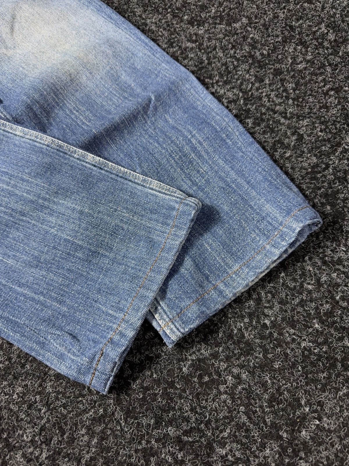 Diesel 00s Diesel Vntg Dirty Distressed Opium Punk Rock Y2K Jeans Size US 28 / EU 44 - 3 Thumbnail