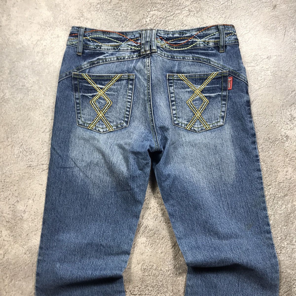 Vintage Vintage 90s Distressed Baggy Jeans Grunge Thrashed Skate 29 Size 29" - 4 Thumbnail