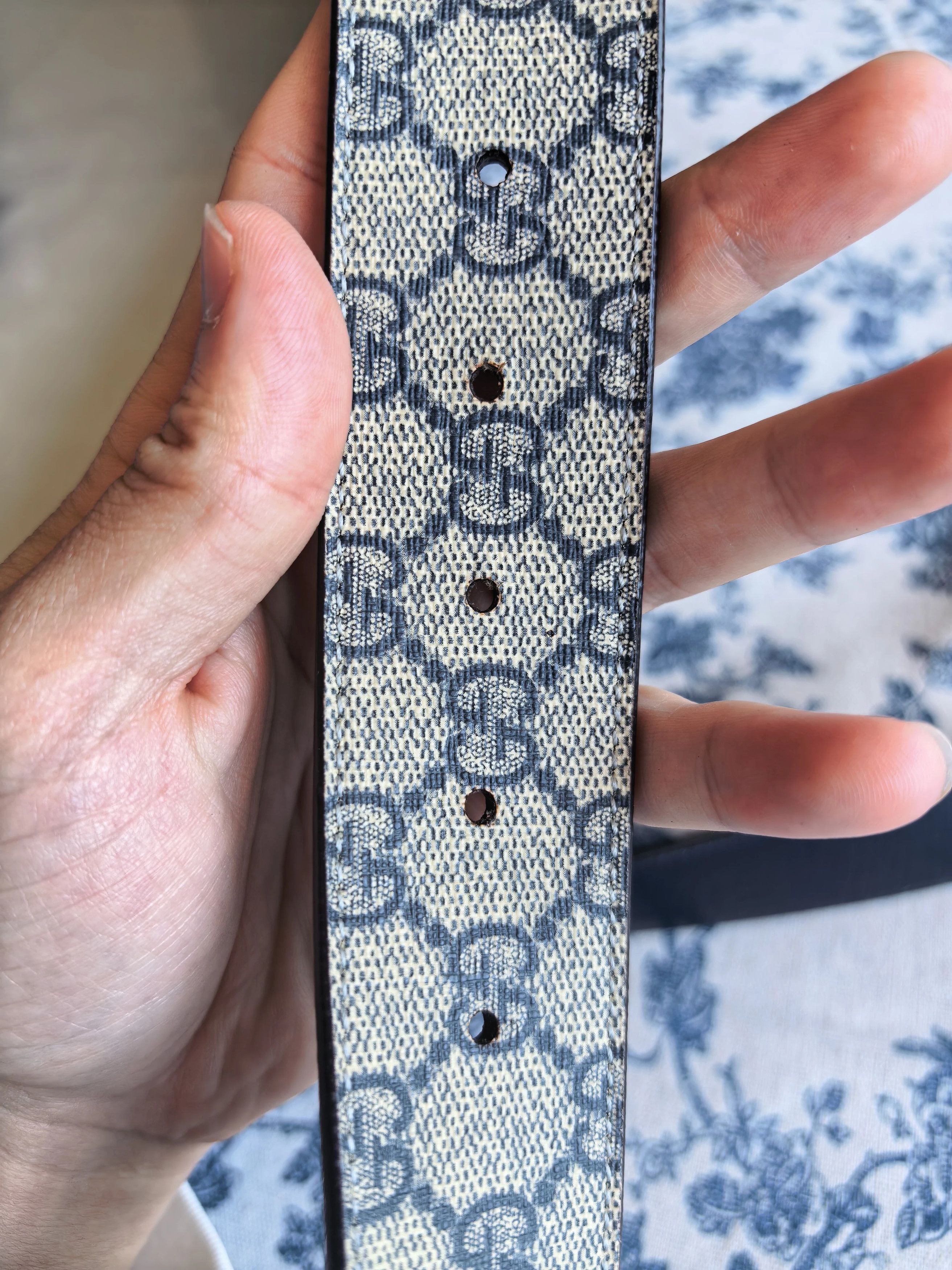Gucci Gucci Classic GG Monogram Belt Near Mint Size 100 Size ONE SIZE - 5 Thumbnail