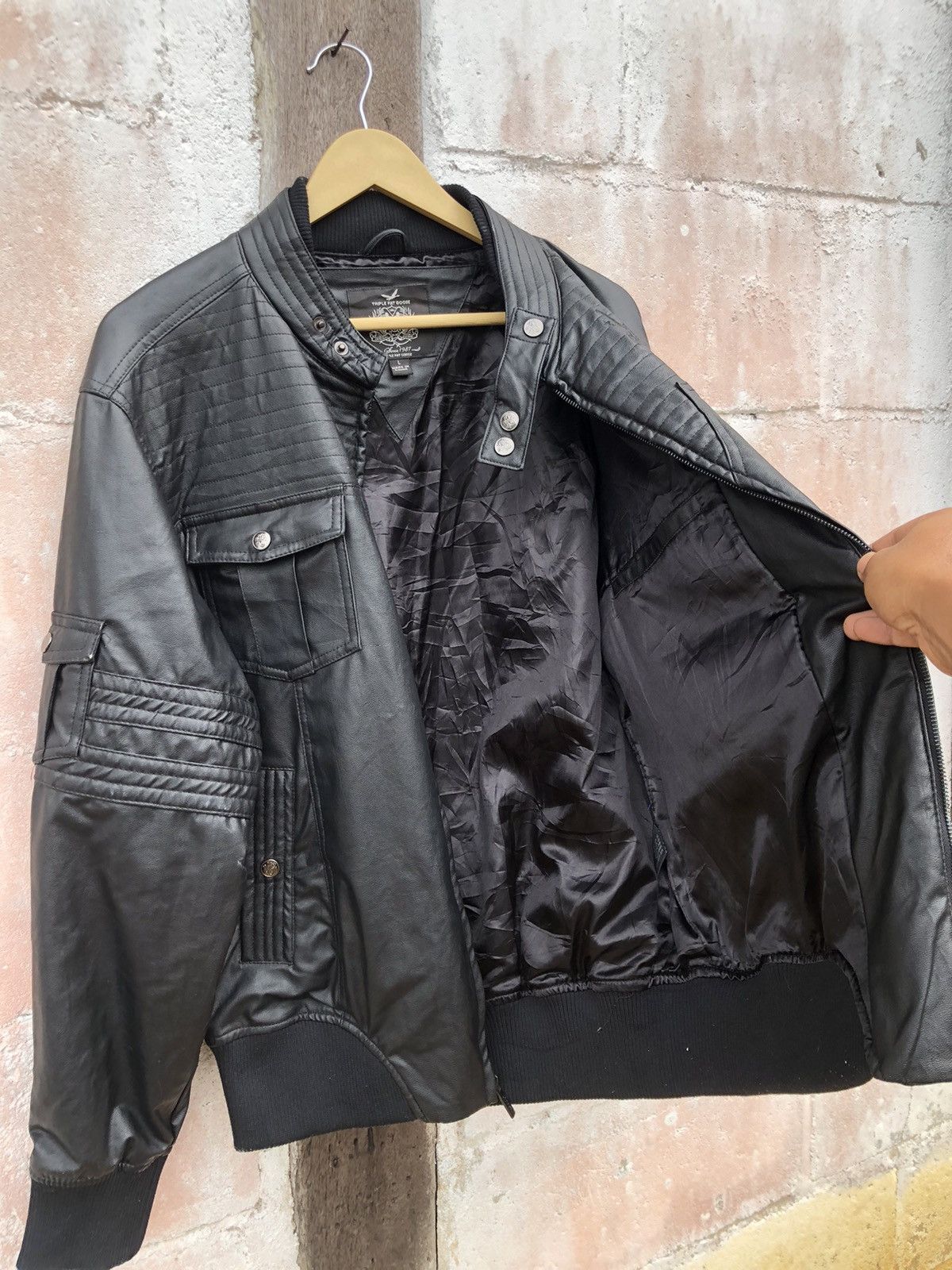 GOREWEAR × Triple F.A.T. Goose Triple Fat Goose Motorist Bike Fully Leather Jacket Size US L / EU 52-54 / 3 - 9 Thumbnail