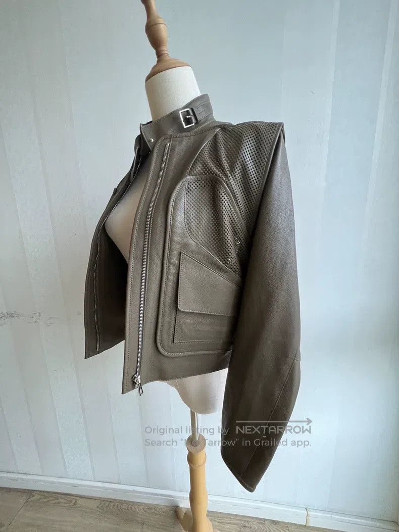 Hermes Hermes Calfskin Leather Jacket Size XXS / US 00 / IT 34 - 1 Thumbnail