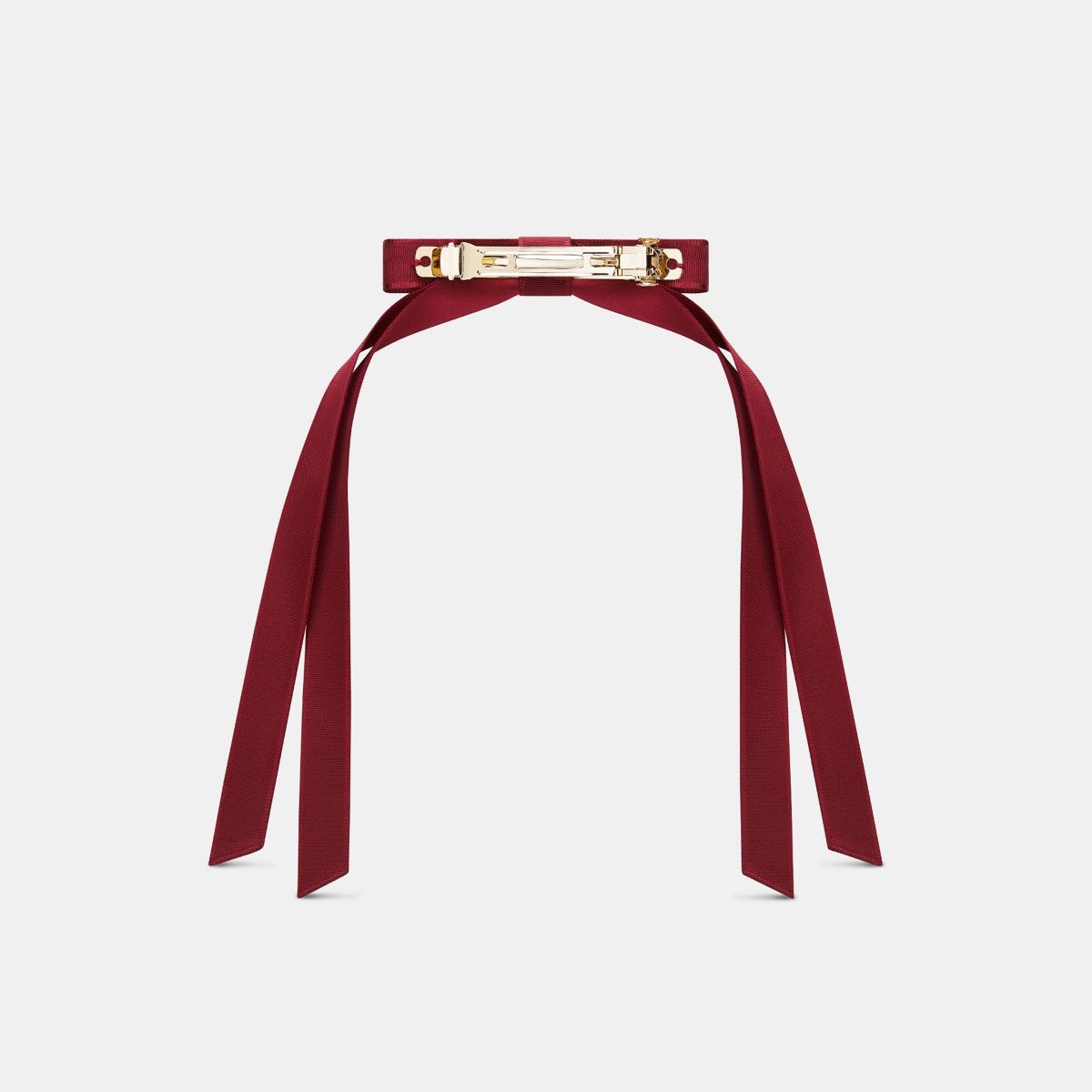 Dior o1w1db10326 Size:OS/Dior Twist Bow in Garnet Red Size ONE SIZE - 2 Thumbnail