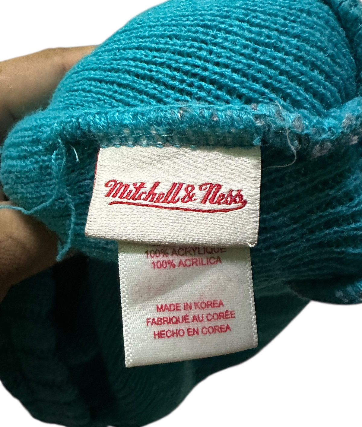 Mitchell & Ness Hornest beanie Size ONE SIZE - 6 Thumbnail