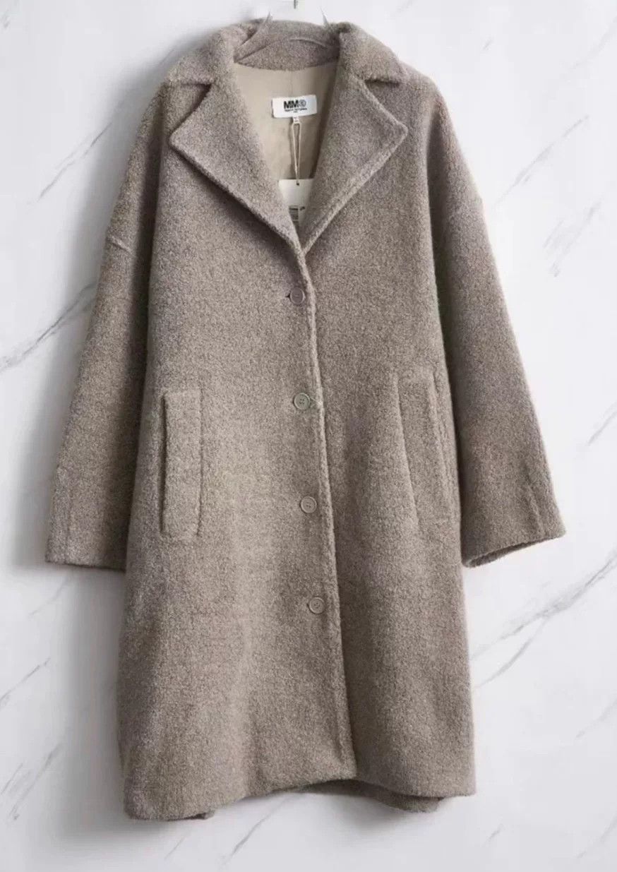 MM6 Maison Margiela MM6 Gray Coat Size S / US 4 / IT 40 - 1 Thumbnail