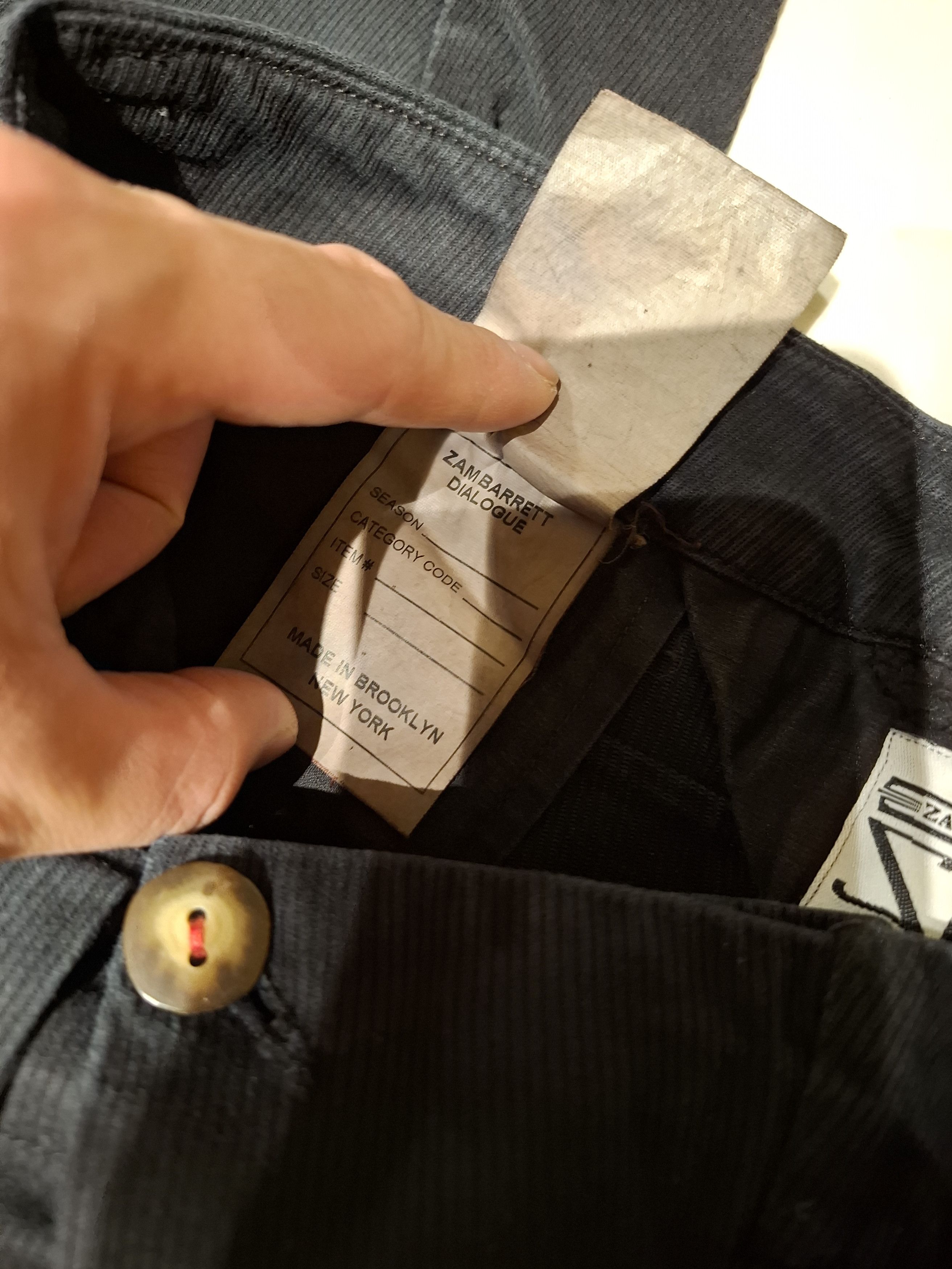 Zam Barrett Drop-Crotch Curved Pants Size US 28 / EU 44 - 5 Thumbnail
