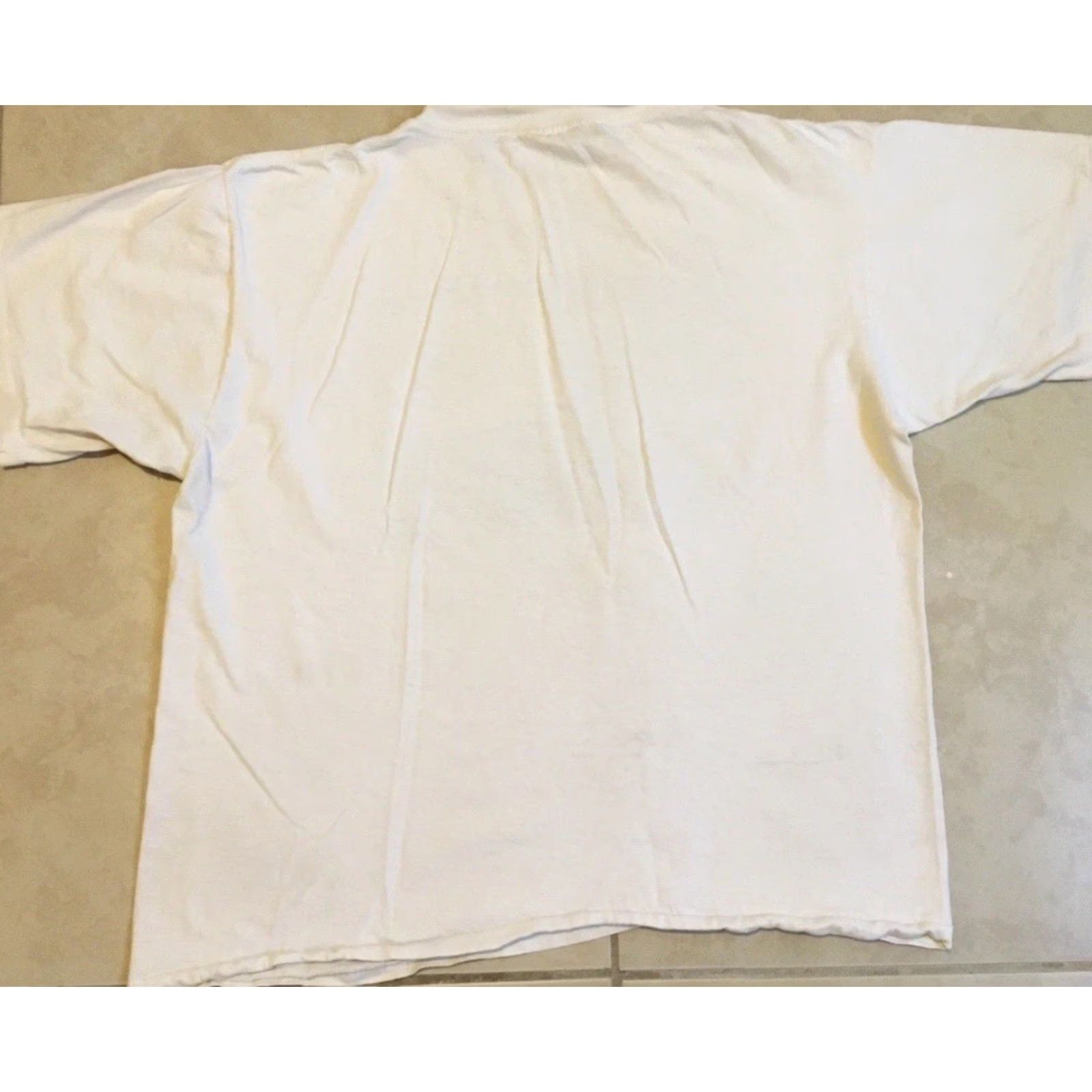 Vintage VINTAGE Single Stitch Shirt Mens S White 90s Phoenix Arizona Hottest Day Faded Distress Boxy Funny Grunge 80s Size US S / EU 44-46 / 1 - 2 Thumbnail