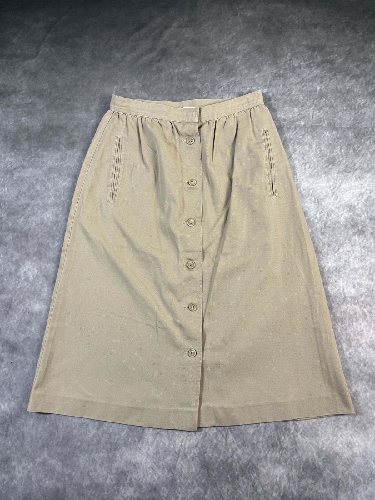 Other × Sears × Vintage 1990s Maxi Skirt Vintage Tabi International Cotton Long 90s Size 32" / US 10 / IT 46 - 3 Thumbnail