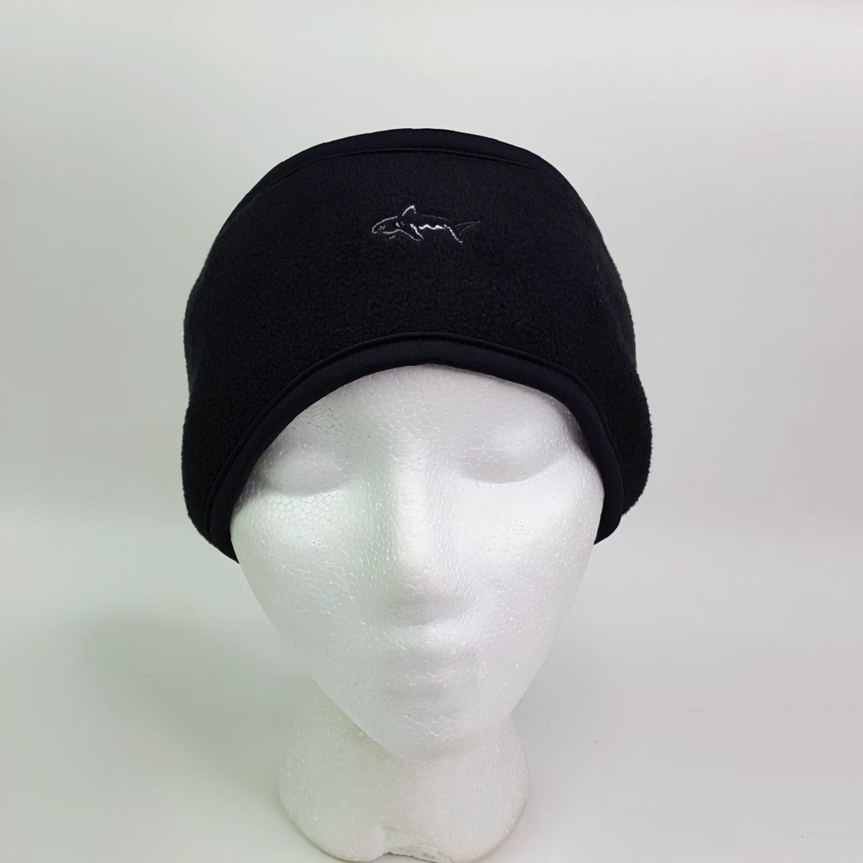 Logo 7 VINTAGE Greg Norman Fleece Headband Hat Unisex Adults Golf 90s Logo Outdoor Sports Black Ear Muffs Headband Lightweight Stretch Ear Flap Size US M / EU 48-50 / 2 - 2 Thumbnail