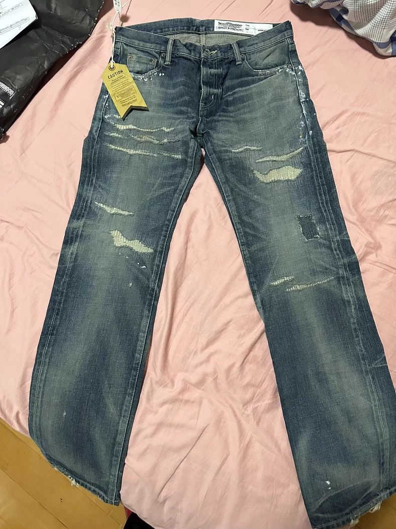 Neighborhood Neighborhood 16ss Narrow M Denim Jeans Size US 27 - 1 Thumbnail
