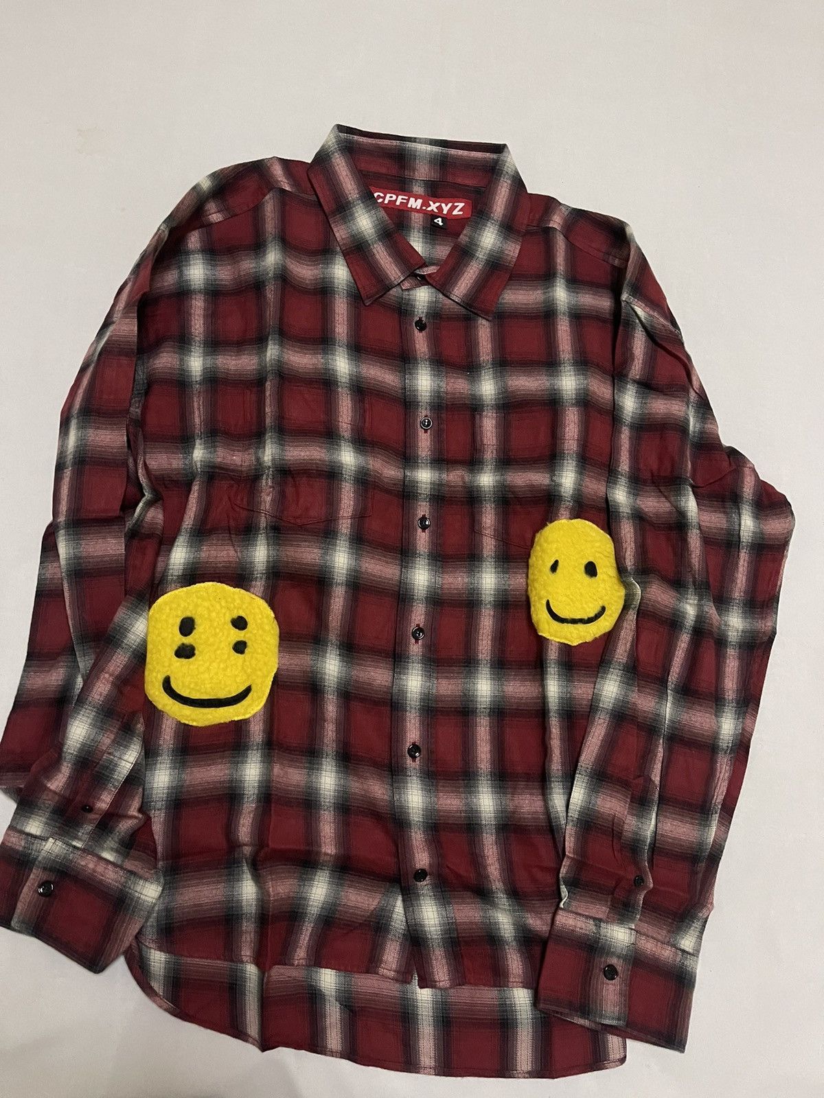 Human Made cpfm cactus plant flea market double vision check shirt | Grailed