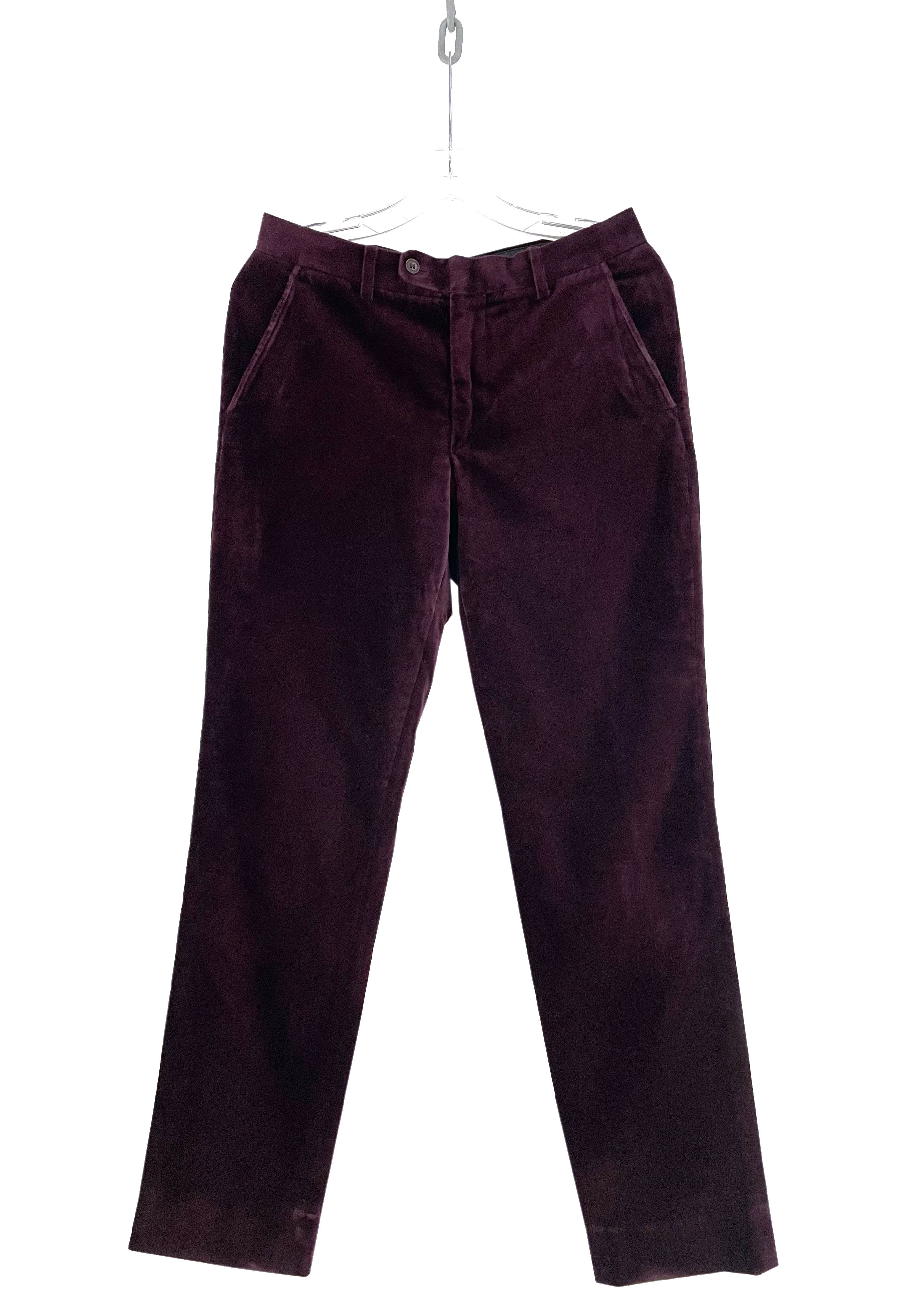Yohji Yamamoto Against All Risks Velour Pants Size US 30 / EU 46 - 1 Thumbnail