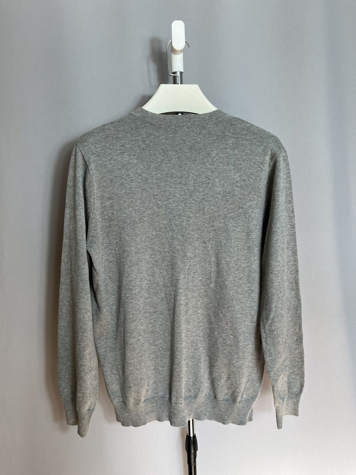Fred Perry Fred Perry Mens Cardigan Cotton Button Grey Long Sleeve Size US M / EU 48-50 / 2 - 9 Thumbnail