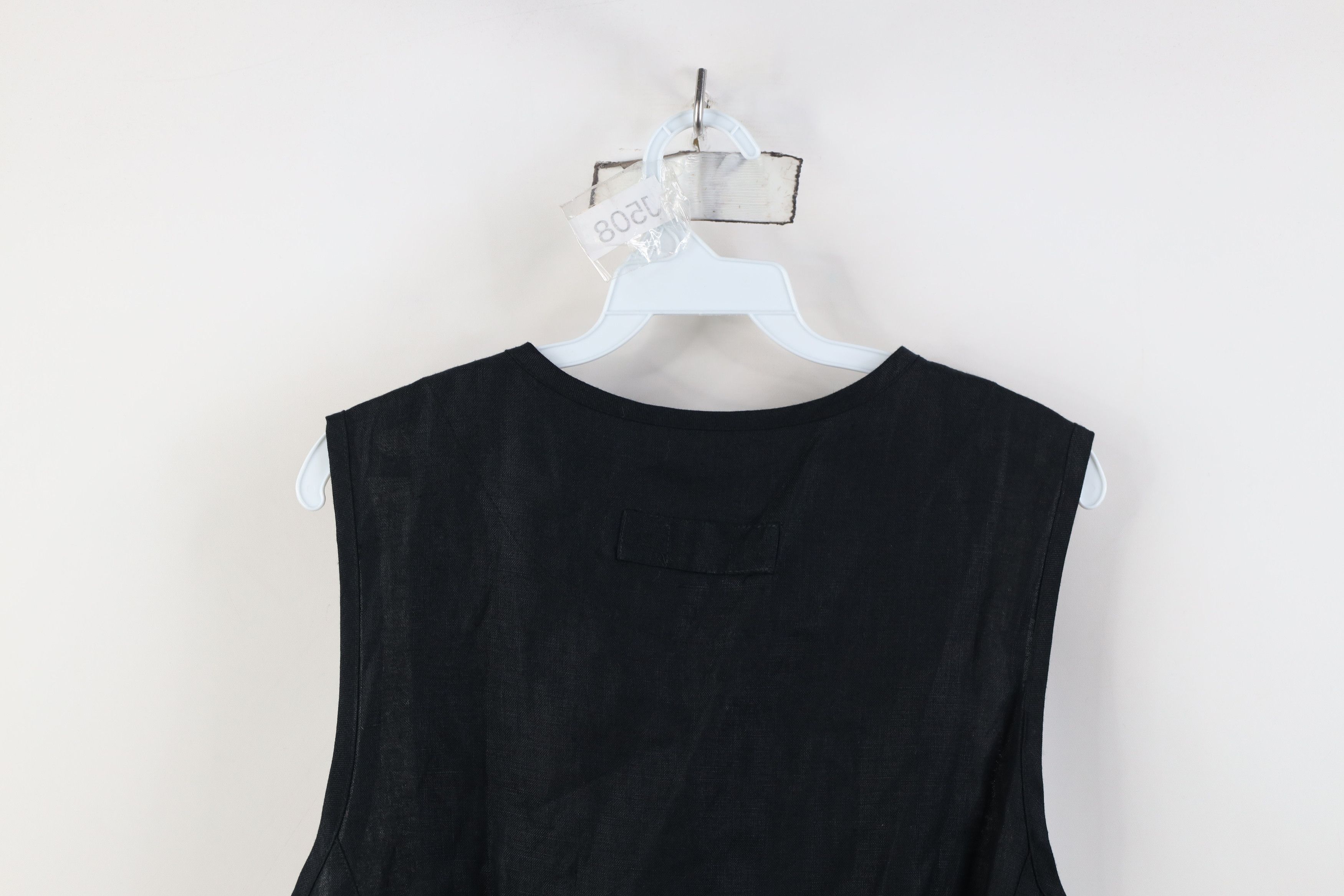 Vintage Deadstock Vintage 90s Streetwear Tie Back Vest Jacket USA Size L / US 10 / IT 46 - 13 Thumbnail