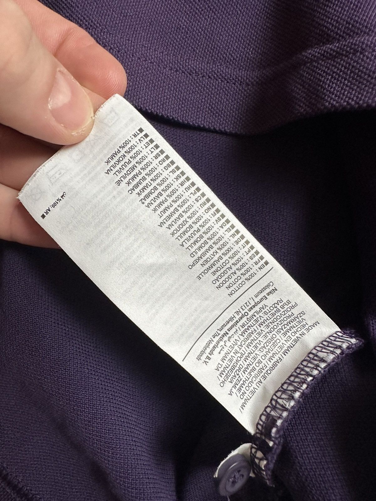 Nike × Vintage Vintage Nike Tottenham Spurs polo purple size S Size US S / EU 44-46 / 1 - 4 Thumbnail