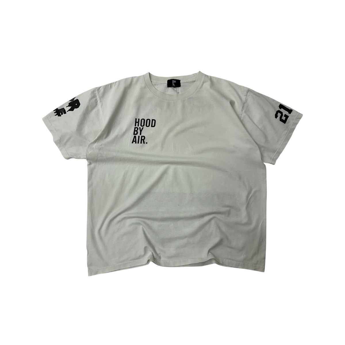 トップス HOOD BY AIR. HBA RARE T-shirt Hood By Air HBA All Over Print Art Graphic Virgil Abloh T