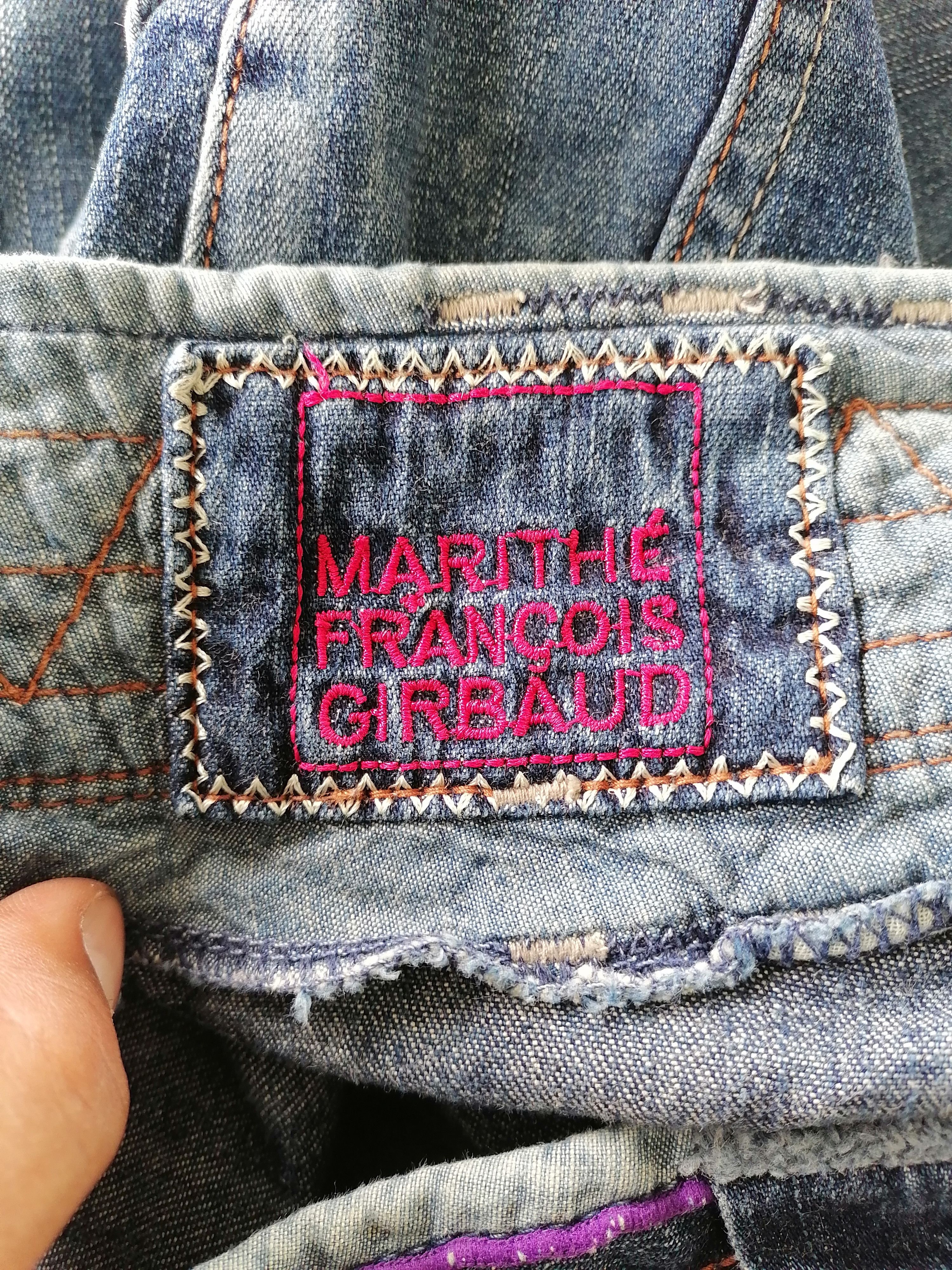 Japanese Brand × Marithe + Francois Girbaud Flare Jeans Marithe Francois Girbaud Baggy Denim Pants Size 27" / US 4 / IT 40 - 9 Thumbnail