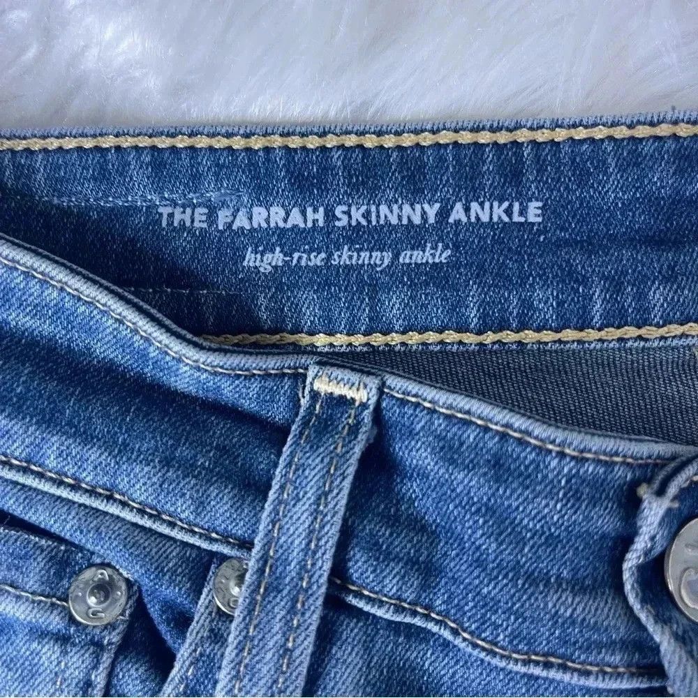 AG Adriano Goldschmied Adriano Goldschmied Farrah High Rise Skinny Jeans Size 25 Size 25" / US 0 / IT 36 - 5 Thumbnail