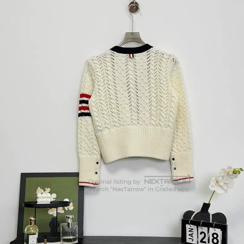 Thom Browne Thom Browne Wool Cardigan Size US S / EU 44-46 / 1 - 2 Thumbnail