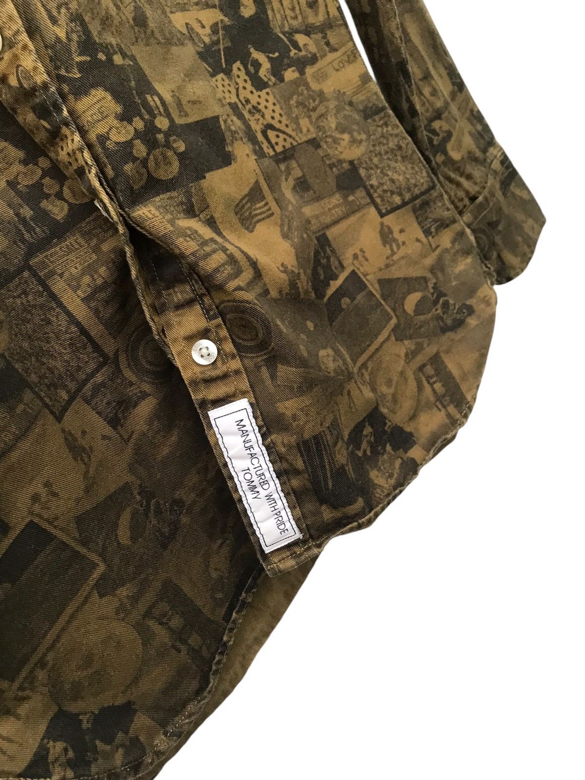 Tommy Hilfiger Tommy Women’s Button Ups Overprinted Shirt Size M / US 6-8 / IT 42-44 - 3 Thumbnail
