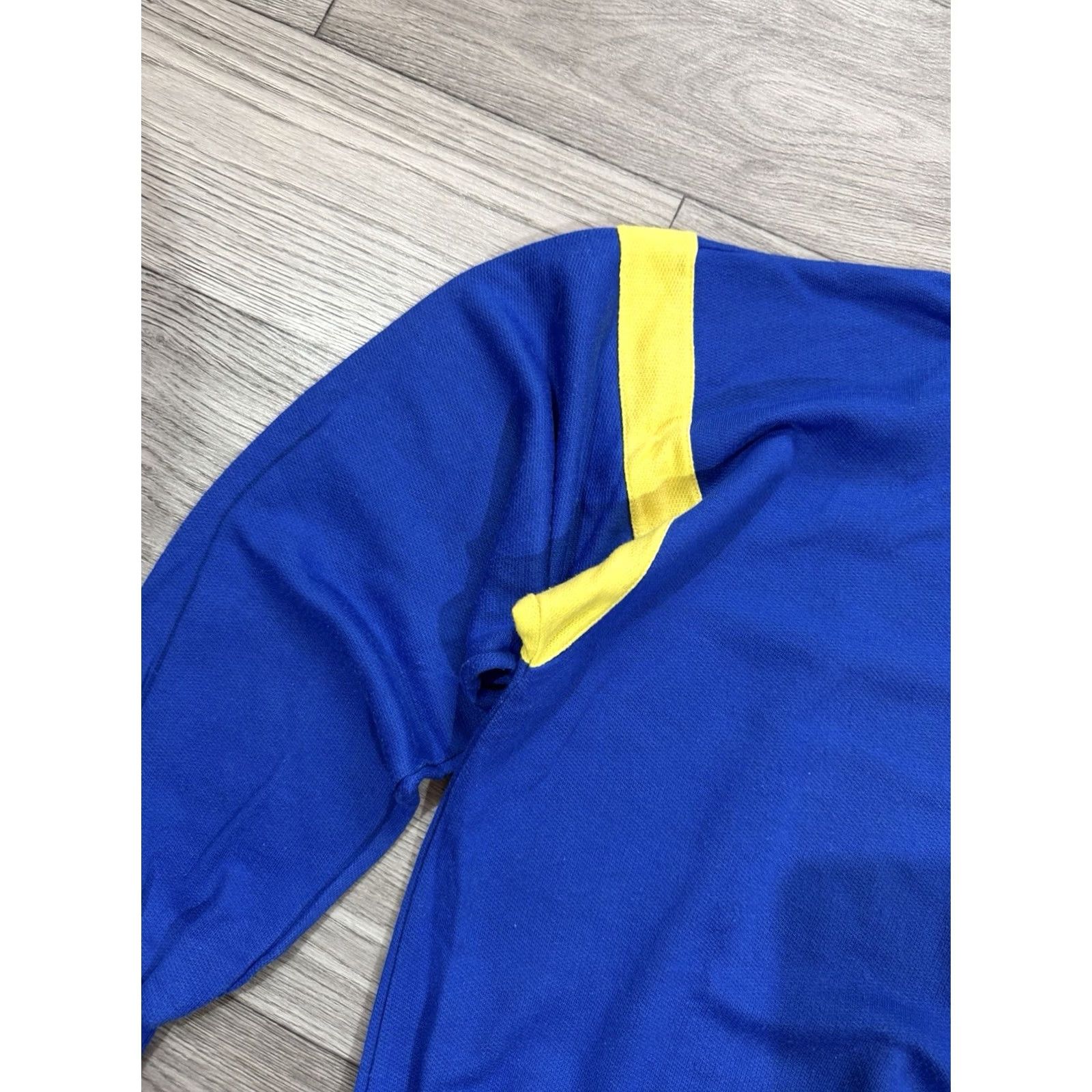 Vintage VINTAGE PEUGEOT Sweatshirt Crewneck Pullover Men XL Blue 1990s Size US XL / EU 56 / 4 - 7 Thumbnail