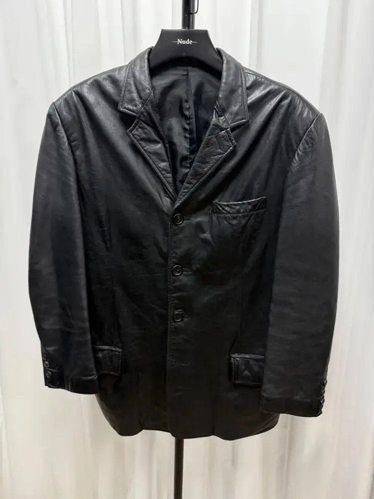 Yohji Yamamoto Y-3 Heroes Leather Biker Jacket | Grailed