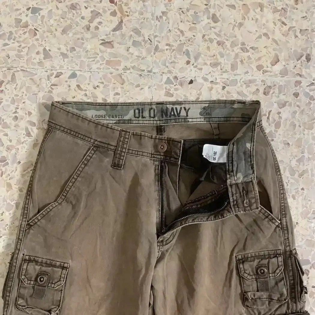Japanese Brand OLD NAVY UTILITY 3D POCKET FADED MULTIPOCKET TROUSERS CARGO Size US 28 / EU 44 - 4 Thumbnail