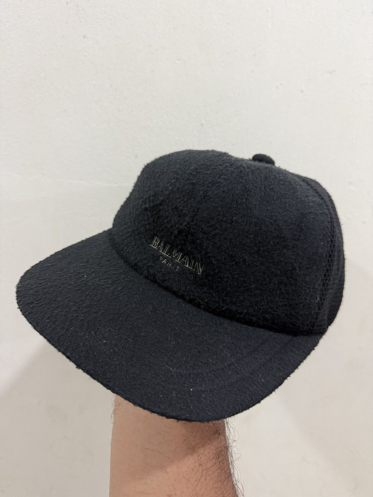 Balmain VTG Balmain Paris Trucker Hat Size ONE SIZE - 2 Thumbnail
