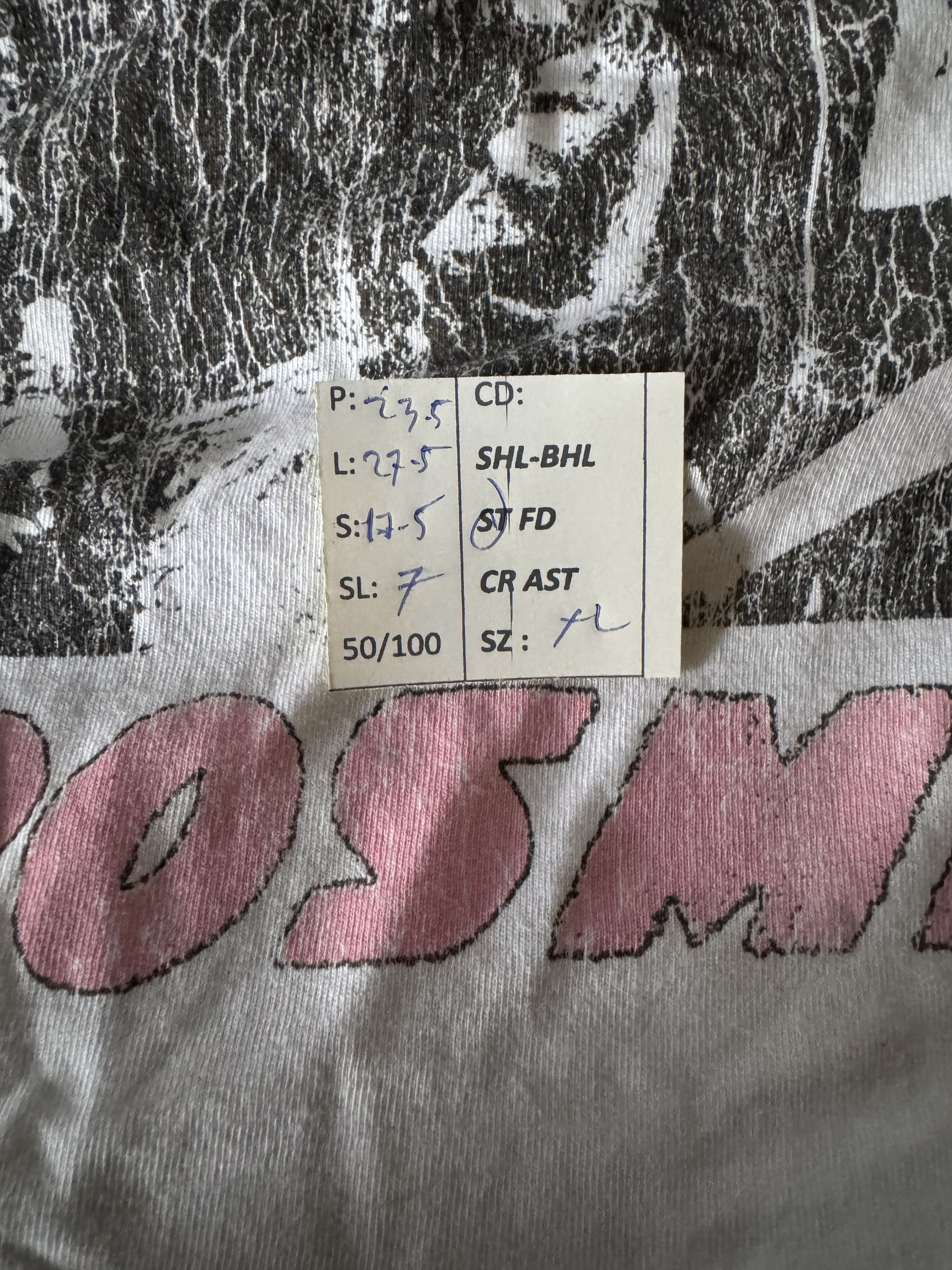 Band Tees VINTAGE AEROSMITH ROCK LINE UP TEE bon jovi kiss queen Size US XL / EU 56 / 4 - 19 Thumbnail